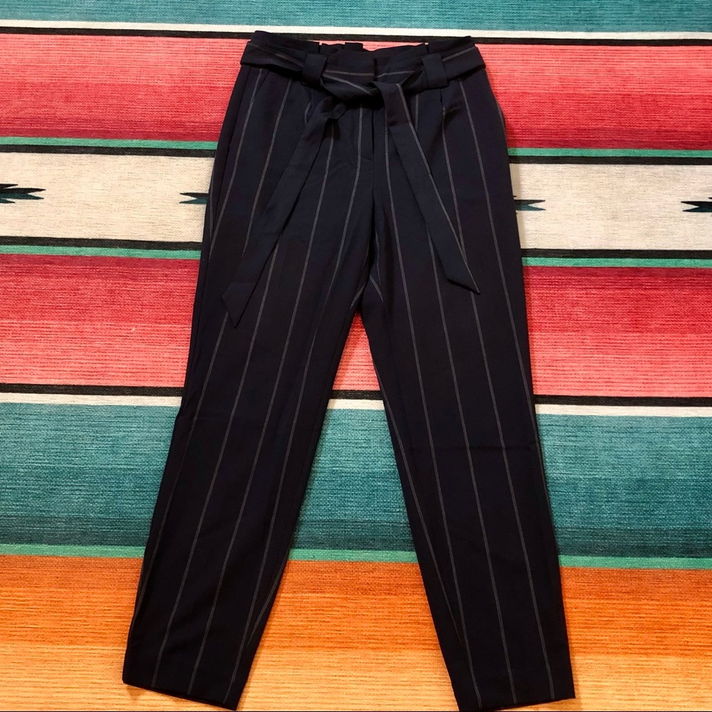 Express Belted Paper Bag Waist Dress Pants Size 6